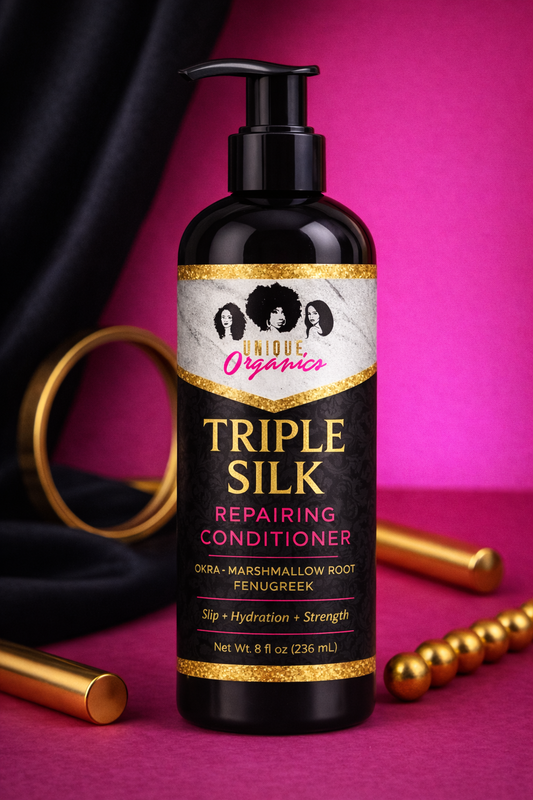 Triple Silk Repairing Conditioner-Okra, Marshmallow Root & Fenugreek