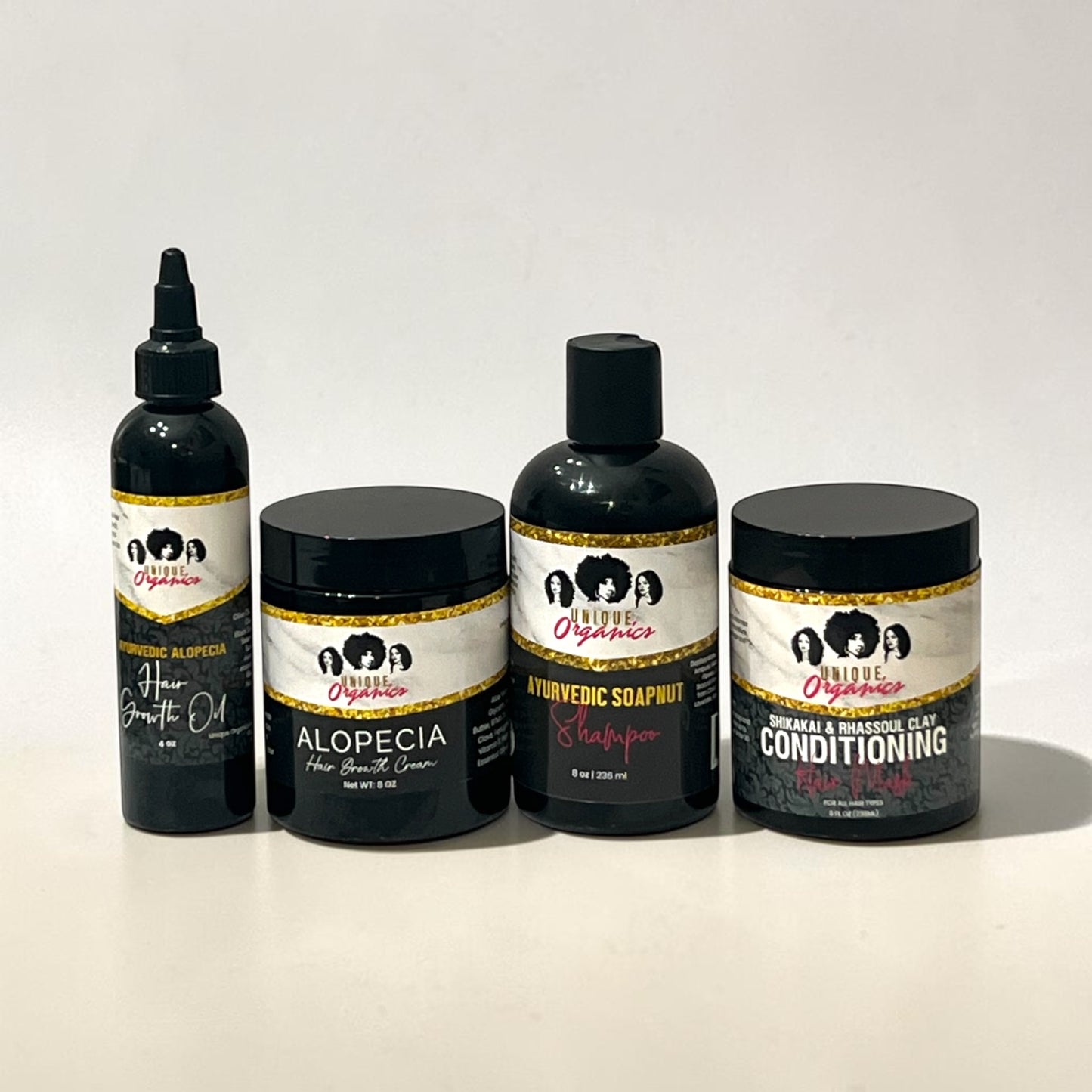 Roots & Crown Recovery Bundle | Complete Ayurvedic Hair & Scalp Care System