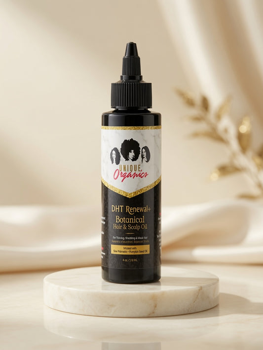DHT Botanical Hair Oil | Ayurvedic Scalp Oil with Saw Palmetto & Pumpkin Seed