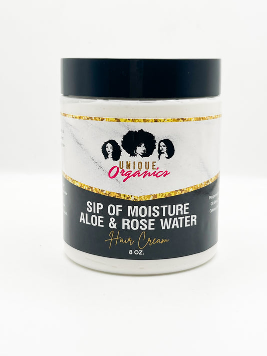 Sip of Moisture Aloe & Rose Water Hair Cream