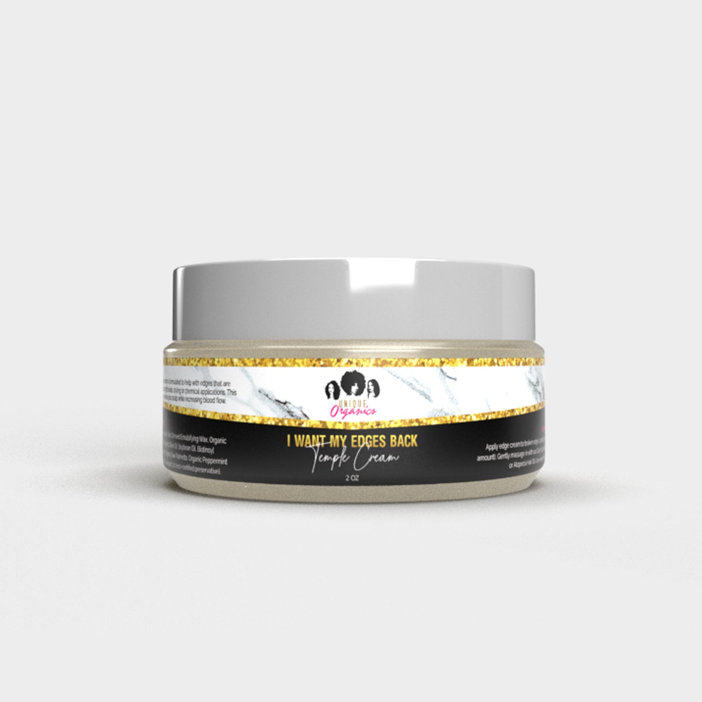 I Want My Edges Back Hair Cream | Botanical Edge & Temple Cream